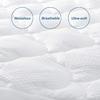Air Mattress Pad Cover King, Thick Quilted Mattress Topper Cover, Super Soft Breathable and Noiseless Down Alternative Fiber Mattress Pad with Deep Pocket view 4