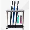 GUOYANHOME Umbrella Rackss Hotel Umbrella Stand, Entryway Detachable Umbrella Holder, Bank Cafe Club Cane Umbrella Container, 3 Models (Size : 21 Holes 21 Hooks) view 3