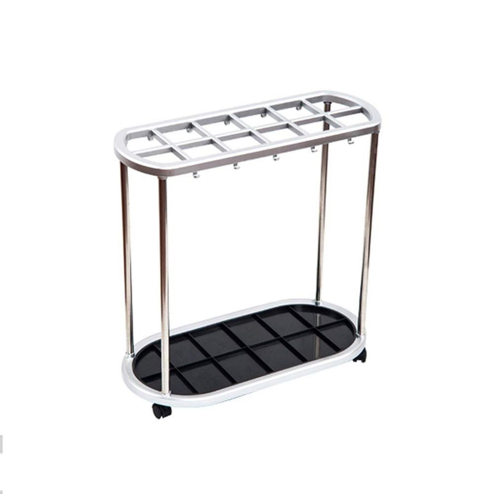GUOYANHOME Umbrella Rackss Hotel Umbrella Stand, Entryway Detachable Umbrella Holder, Bank Cafe Club Cane Umbrella Container, 3 Models (Size : 12 Holes 12 Hooks)