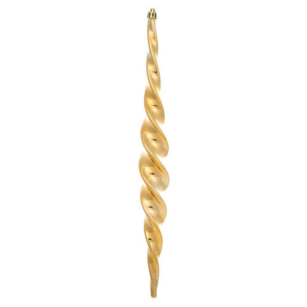 14.6" CopperGold Shiny Spiral Icicle 2Bx