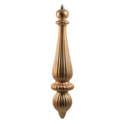 14 Copper/Gold Shiny Finial Drop UV