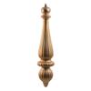 14 Copper/Gold Shiny Finial Drop UV view 1
