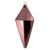 7" Coral Shiny Lantern Ornament 4/Bag view 1