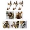 DolphinBanana Shop Keepers Bell, Exquisite Office Store Entrance Front Door Porch Chime, Strong Magnet Luck Dinner Bell, Antique Metro Home Garden Doorbell Prime Gift, Horse view 4