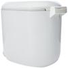 Addis Premium Deluxe Bathroom Pedal Bin with Inner, 3.5 Litre, White Grey, 29 x 18.5 x 23cm view 3