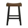Carolina Classic Colborn 25" Counter Stool in Elm and Black view 3