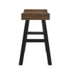 Carolina Classic Colborn 25" Counter Stool in Elm and Black view 4