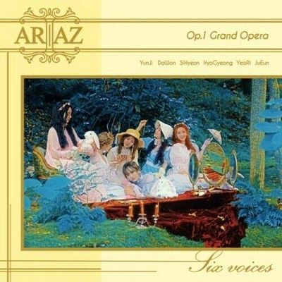 Ariaz 'Grand Opera' 1st Mini Album CD+Booklet+2p PhotoCard+1p Post+Message PhotoCard SET+Tracking Kpop Sealed