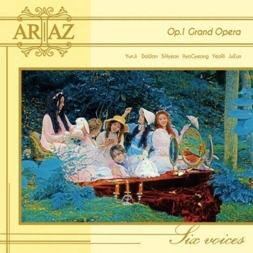 Ariaz 'Grand Opera' 1st Mini Album CD+Booklet+2p PhotoCard+1p Post+Message PhotoCard SET+Tracking Kpop Sealed