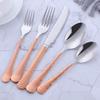 Buyer Star 20-Piece Heavy Duty Silverware Flatware Set for 4, Stainless Steel Luxury Cutlery Sets for Home Restaurant Hotel, Rose Gold, Mirror Polish, Dishwasher Safe view 2