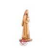 Bethlehem Handicrafts Olive Wood Carved Virgin Mary with The Holy Child (Abstract) view 3