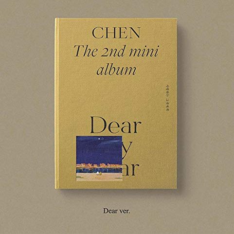 CHEN EXO - Dear My Dear [Dear ver.] CD+Photobook+Photocard+Letter+Double Side Extra Photocards Set