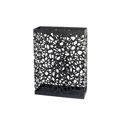 GUOYANHOME Umbrella Rackss Iron Umbrella Stand, Multi-Function Umbrella Box, Home Office Cafe Creative Paper Basket, 2 Colors, 13 X 40 X 30 Cm (Color : Black)