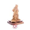 Bethlehem Handicrafts Olive Wood Crowned Virgin Mary with Baby Jesus view 4