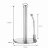 Jiallo Paper Towel Holder, Standard, Silver view 2