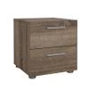 2 Drawer Nightstand, Truffle view 1