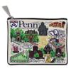 Catstudio University Of Pennsylvania Collegiate Zipper Pouch Purse | Holds Your Phone, Coins, Makeup, Dog Treats, & Tech Tools view 1