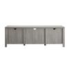 Home Accent Furnishings Tucker 70 Inch Barn Door TV Console in Stone Grey view 4