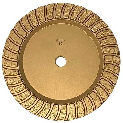 6 Inch x 5/8 Inch - 11 Arced Turbo Diamante Italia Grinding Cup - Coarse