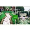 Artificial grass, Pet Turf Outdoor Garden Landscape Realistic Fake Grass Synthetic Thick Lawn Mat Plastic Enclosure Decoration (Size : 2x2m) view 2