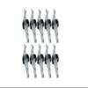 "100% USA Made" Precision Pour - Measured Pourer - Liquor Bottle Pourers - Dust/Bug Flap -(10pk) Bar Spouts That Don't Leak. Perfect Cocktails & Wine Every time. (1.5oz (45ml)) view 2