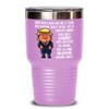 13th Wedding Anniversary for Wife Donald Trump Insulated Tumbler Happily Married Gifts You've Been A Great Wife For 13 Years Funny Gag Gifts From Husb view 1