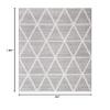 SAFAVIEH Area Rug 8x10 - Adirondack Collection - Large - Grey & Ivory, Modern Geometric Design, Non-Shedding & Easy Cleaning, Ideal for Living Room, Bedroom, Office, Dining Space (ADR262F) view 2