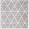 SAFAVIEH Area Rug 8x10 - Adirondack Collection - Large - Grey & Ivory, Modern Geometric Design, Non-Shedding & Easy Cleaning, Ideal for Living Room, Bedroom, Office, Dining Space (ADR262F) view 3