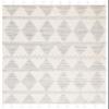 SAFAVIEH Casablanca Collection Accent Rug - 3' x 5', Ivory & Grey, Handmade Moroccan Tassel Wool, 0.5-inch Thick Ideal for High Traffic Areas in Entryway, Living Room, Bedroom (CSB488A) view 1