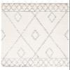 SAFAVIEH Casablanca Collection Accent Rug - 3' x 5', Ivory & Black, Handmade Moroccan Tassel Wool, 0.5-inch Thick Ideal for High Traffic Areas in Entryway, Living Room, Bedroom (CSB492A) view 1