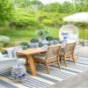 SAFAVIEH Washable Rug Outdoor Courtyard Collection - 2'3" x 16' Runner, Beige & Blue, Non-Shedding & Easy Cleaning, Ideal for Patio, Entryway, Mudroom, Hallway, Kitchen (CY6062-233) view 2