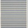 SAFAVIEH Washable Rug Outdoor Courtyard Collection - 2'3" x 16' Runner, Beige & Blue, Non-Shedding & Easy Cleaning, Ideal for Patio, Entryway, Mudroom, Hallway, Kitchen (CY6062-233) view 3