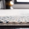 SAFAVIEH Meadow Collection Runner Rug - 2'7" x 8', Turquoise & Ivory, Modern Abstract Design, Non-Shedding & Easy Care, Ideal for High Traffic Areas in Living Room, Bedroom (MDW180K) view 4