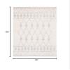 SAFAVIEH Casablanca Collection Accent Rug - 3' x 5', Ivory & Grey, Handmade Moroccan Tassel Wool, 0.5-inch Thick Ideal for High Traffic Areas in Entryway, Living Room, Bedroom (CSB490A) view 2