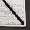 SAFAVIEH Area Rug 8x10 - Adirondack Collection - Large - Ivory & Grey, Modern Geometric Design, Non-Shedding & Easy Cleaning, Ideal for Living Room, Bedroom, Office, Dining Space (ADR251A) view 4