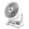 Vornado 133DC Energy Smart Compact Air Circulator Fan with Variable Speed Control, Powerful Personal Cooling, Signature Vortex Action, Adjustable Tilt, Fan for Bedroom, Kitchen, and Home, White view 1