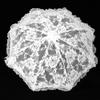 Yosoo Lace Wedding Umbrella Lace Embroidery Umbrella Bridal Party Craft Flowers Decoration Props Accessory for Wedding Party Celebration(51241 Light White) view 4