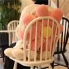 Vermon Plush Cushion Fashionable Fadeless Novelty Car Chair Plant Plush Pillow for Home Pink view 2