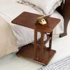 Tables WFF Portable Solid Wood Sofa, Coffee Laptop, 4 Adjustable Casters for Living Room, Bedroom and Balcony (Size : 56 * 36 * 68cm) view 3