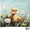 PBK, 105432, Duckling, Cotton Dish Towel, Easter, 20-Inch x 26-Inch view 1