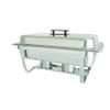 Thunder Group SLRCF001F Chafer, 8 Quart, Full-Size, with Folding Stand, Welded Frame, dripless Water pan, Lift-Off Cover with Plastic Handle, Duel Fuel Holder view 1