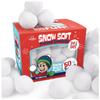 Narwhal Novelties 50 Pack Fun Fake Snowball for Kids 2 Inches - Artificial Snowballs Bulk for Indoor and Outdoor - Snow Ball for Decorations, Winter Toy Games Fights - Fun Christmas Party Activities view 2