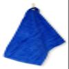 101 BEACH Personalized Cotton Bowling Towel with Embroidered Name with Clip (Royal - Embroidered Name) view 3
