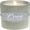 Pavilion Gift Company - Home-Realistic LED Flame Candle, Multicolor, Gifts for Her Friends Mom Grandma Sister Aunt Daughter Gift Present (Love) view 1