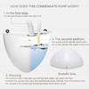 FUJIWARA Condensate Pump Exquisite Automatic Condensation Drain Removal Pump Wall Mounted Quiet for HVAC,Air Conditioner,Dehumidifier,Furnance,Ice Maker,Suitable for A/C 1-3HP 2200W (FUJ24L) view 4