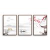 SIGNWIN 3 Piece Framed Canvas Wall Art Zen Canvas Prints Home Artwork Decoration for Living Room,Bedroom - 16"x24"x3 Panels view 1