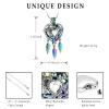 memorial jewelry Cremation Jewelry for Ashes Heart Shape Dream Catcher Net Cremation Jewelry for Human Ashes Cremation Keepsake view 2