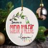 Coeur d'Alene Idaho Souvenir Christmas Ornament 2025 Someone in Coeur d'Alene ID Loves Me! Christmas Family Friend Gifts Ideas 3" White view 1