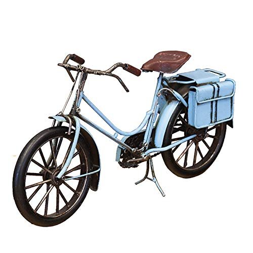 Akizuki Boeki 1810E-7640 Bicycle BL Figurine, L10.6 x D 3.1 x H 5.5 inches (27 x 8 x 14 cm), Good Old