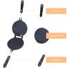 Waffle Cone Maker, Nonstick Egg Roll Maker Aluminum Alloy Crispy Omelette Pancake Mold Ice Cream Cone Maker Waffle Pan Kitchen Machine Baking Cooking Tools with Heat-Insulation Handle, 6.7 Inches view 3